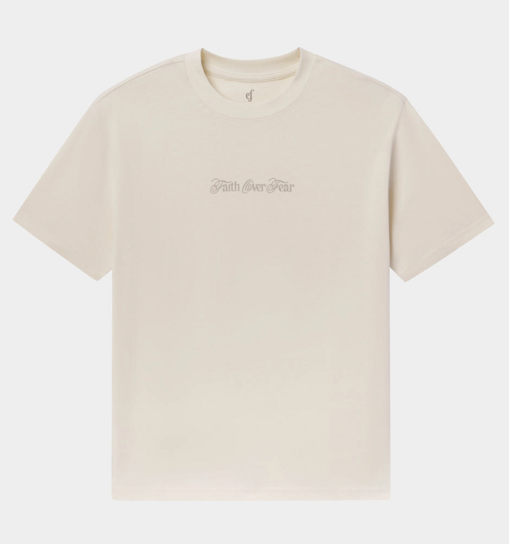 faith over fear tee